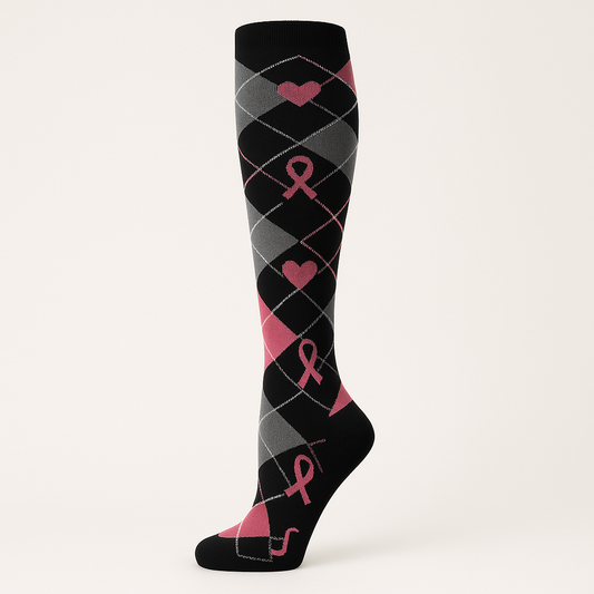 Clinical Compression – Argyle Ribbon