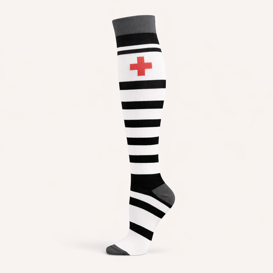 Clinical Compression – Nurse Stripes