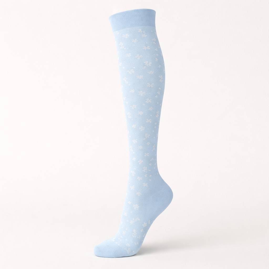 Clinical Compression – Baby Blue Bloom