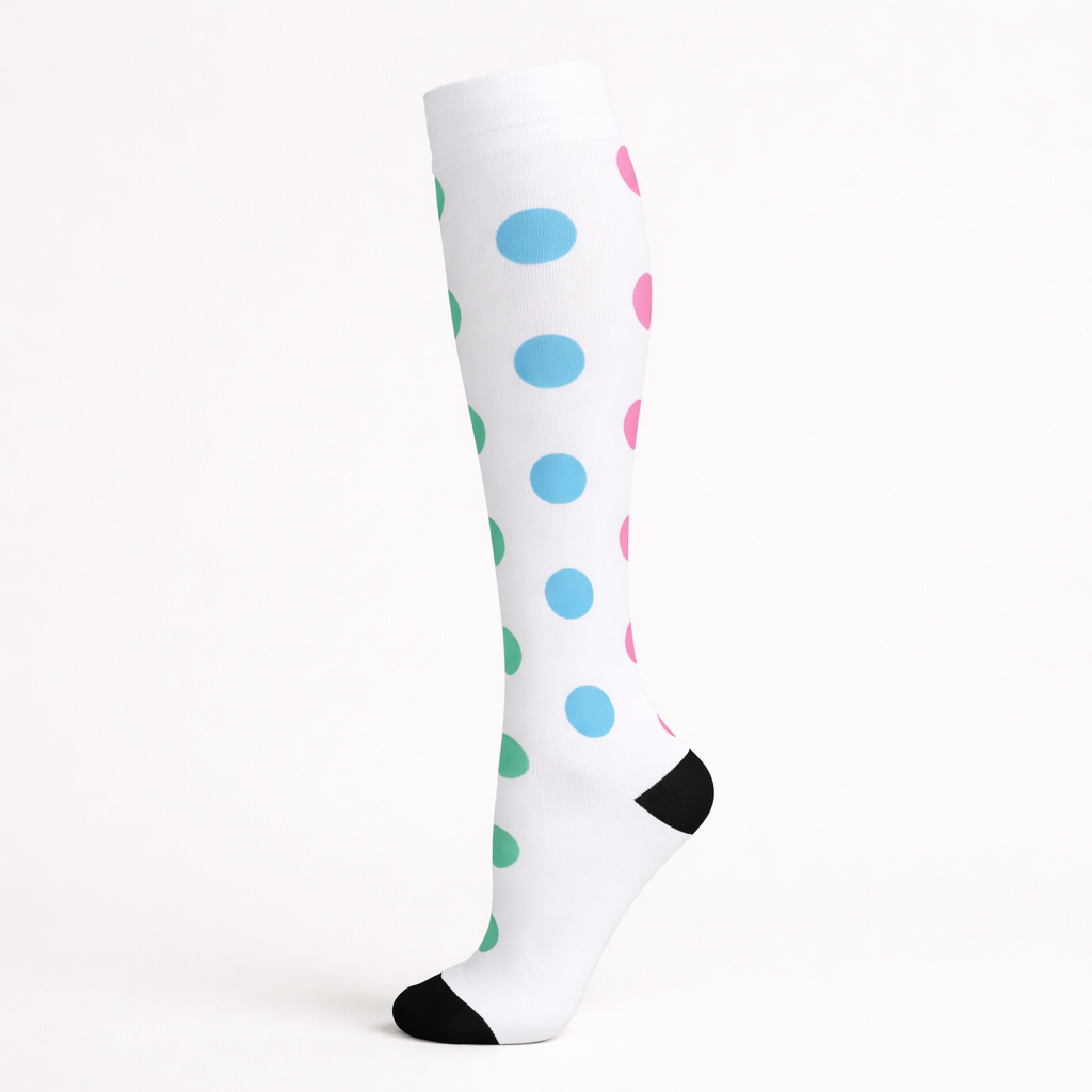 Clinical Compression – Big Polka Dots