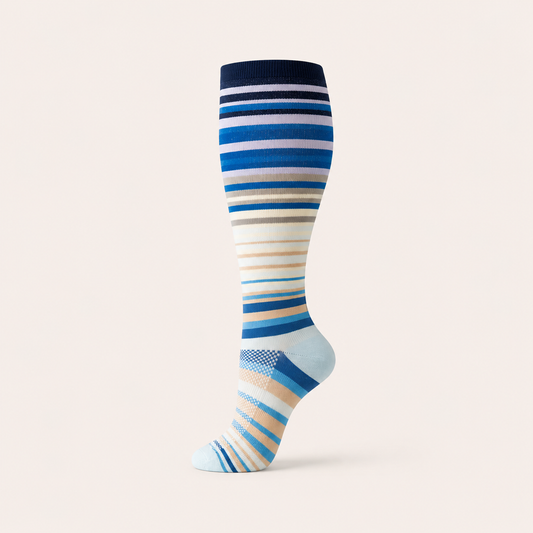 Clinical Compression – Wide Calf: Blue Horizon