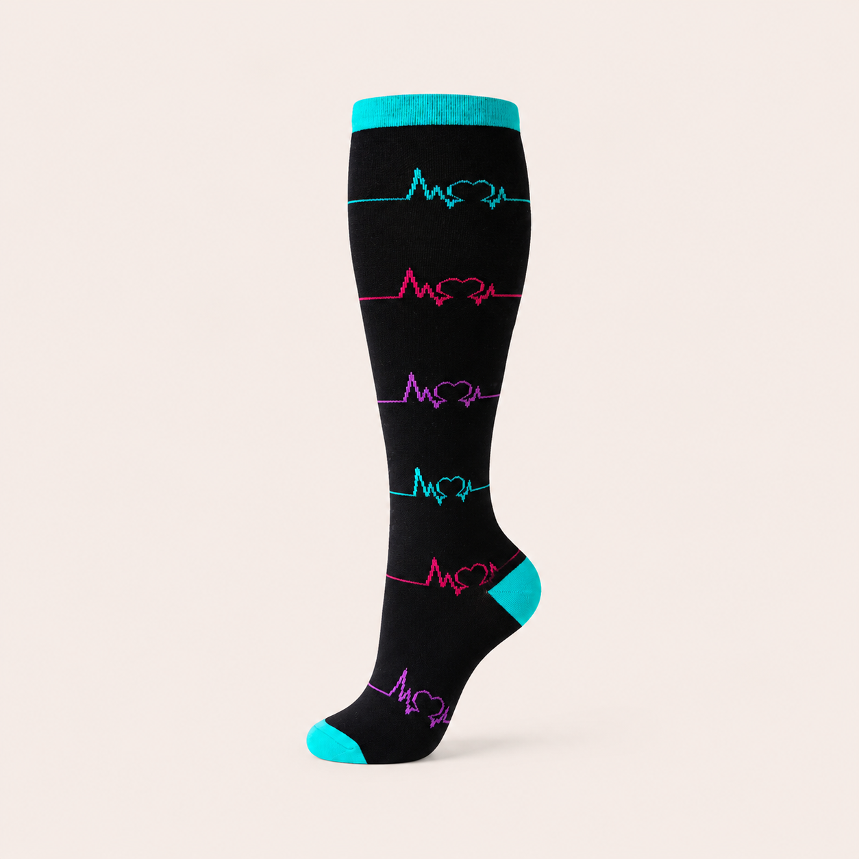 Clinical Compression – Wide Calf: Heartbeat Love