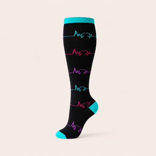 Clinical Compression – Wide Calf: Heartbeat Love