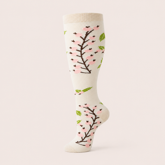 Clinical Compression – Wide Calf: Blossom Breeze