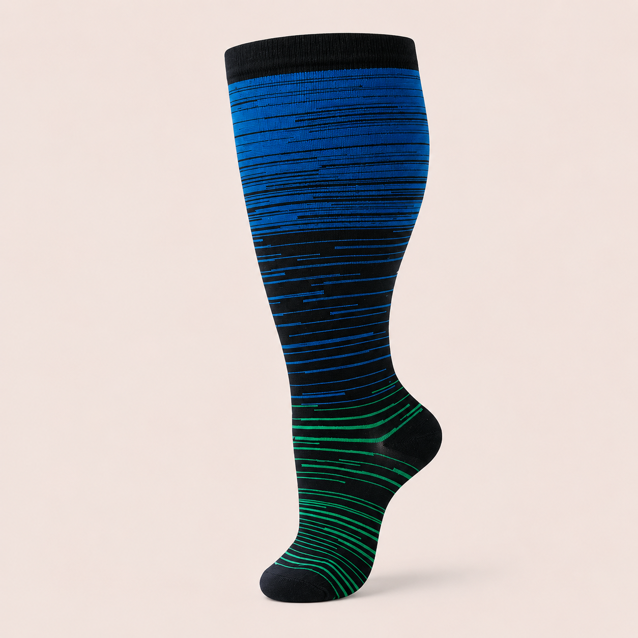 Clinical Compression – Wide Calf: Midnight Flow
